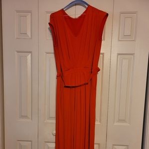 Bright Orange summer dress